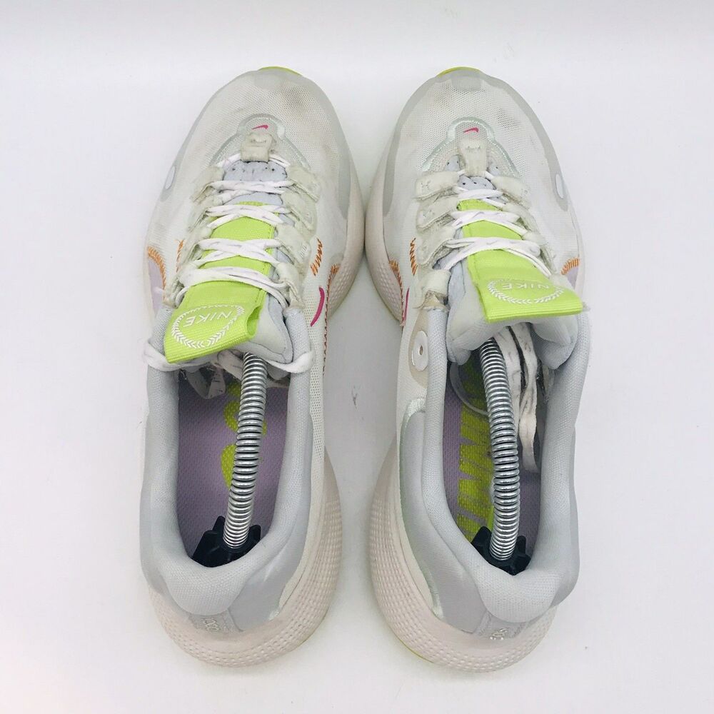 Nike React Escape Run White Barely Green Sneakers… - image 6